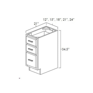 Vanity Drawer Base West Point Grey