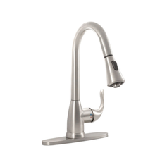 1-Handle Pull-Down Sprayer Kitchen Faucet