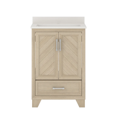 Ashlow Natural Oak Vanity with Top