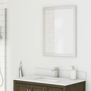 CRAFT + MAIN Wall Cabinet Mirror Aluminum Frame Bronze Finish 24" W x 30" H