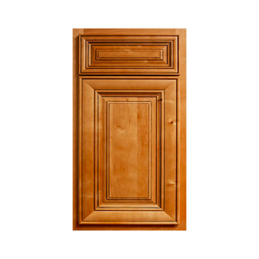 18” Wide Utility Cabinets-2 Doors Glazed Mocha