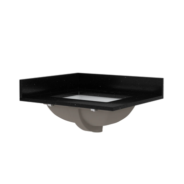 Black Galaxy Quartz Vanity Top