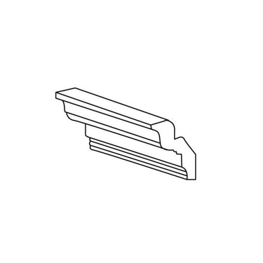 Crown Moulding Hickory Shaker