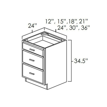 Drawer Base West Point Grey