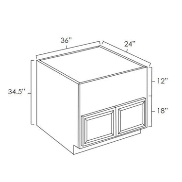 Farm Sink Base Winchester Grey