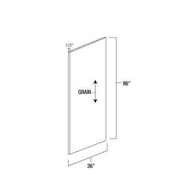 Island Panels White Shaker