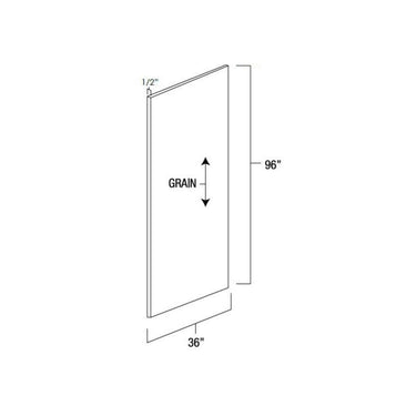 Island Panels Hickory Shaker