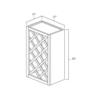 Lattice Wine Rack West Point Grey
