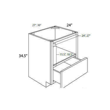 Microwave Cabinet West Point Grey