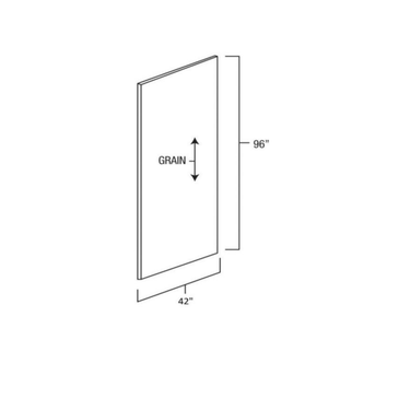 Plywood Edge Banded Kitchen Cabinet Platinum Shaker