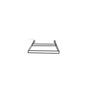 Roll Out Trays White Shaker