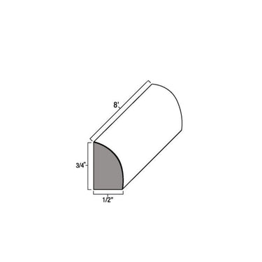 Shoe Molding White Shaker
