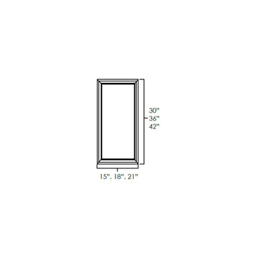 Single Door - Plain Glass Doors West Point Grey