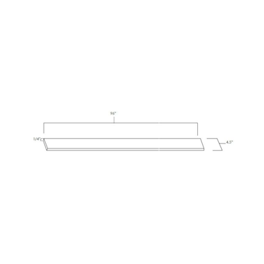 Toe Kick Kitchen Cabinet Platinum Shaker