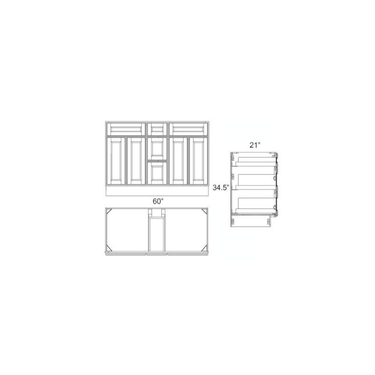 Vanity Sink Base Cabinets Kitchen Cabinet Platinum Shaker